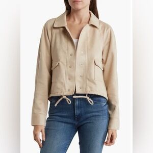 BCBGeneration Faux Suede Jacket